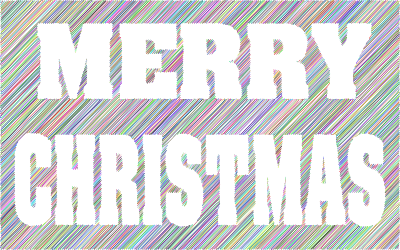 merry christmas typography no bg