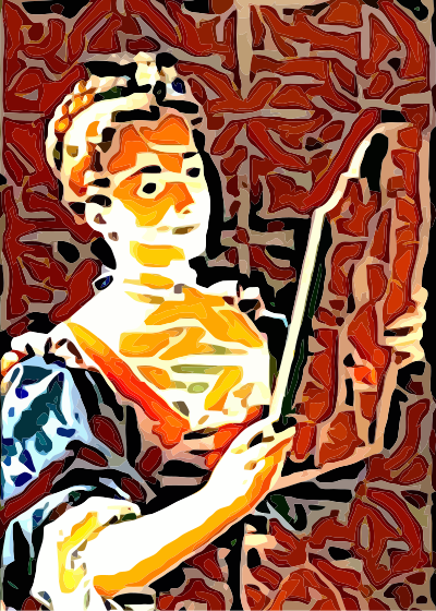 woman mirror