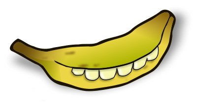 banana smile