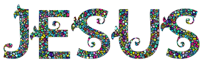 Polyprismatic Jesus Typography