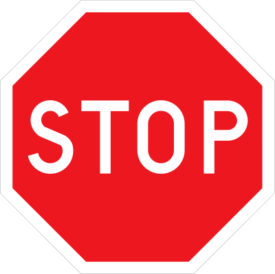 stop sign