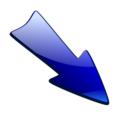 long arrow down right