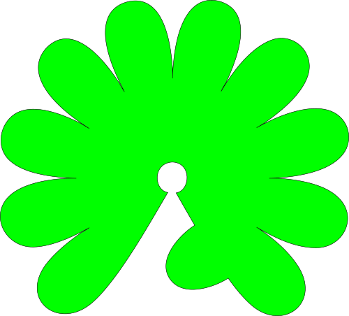 3D flower petals