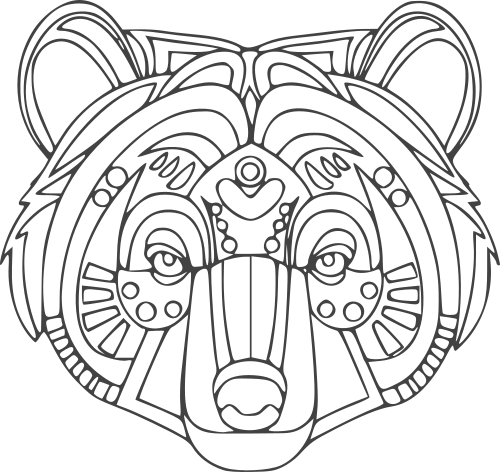bear mandala