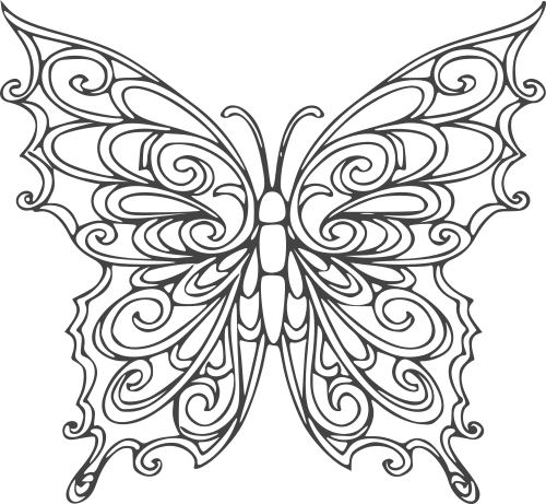 butterfly mandala