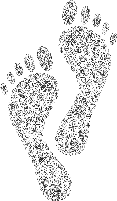 feet mandala