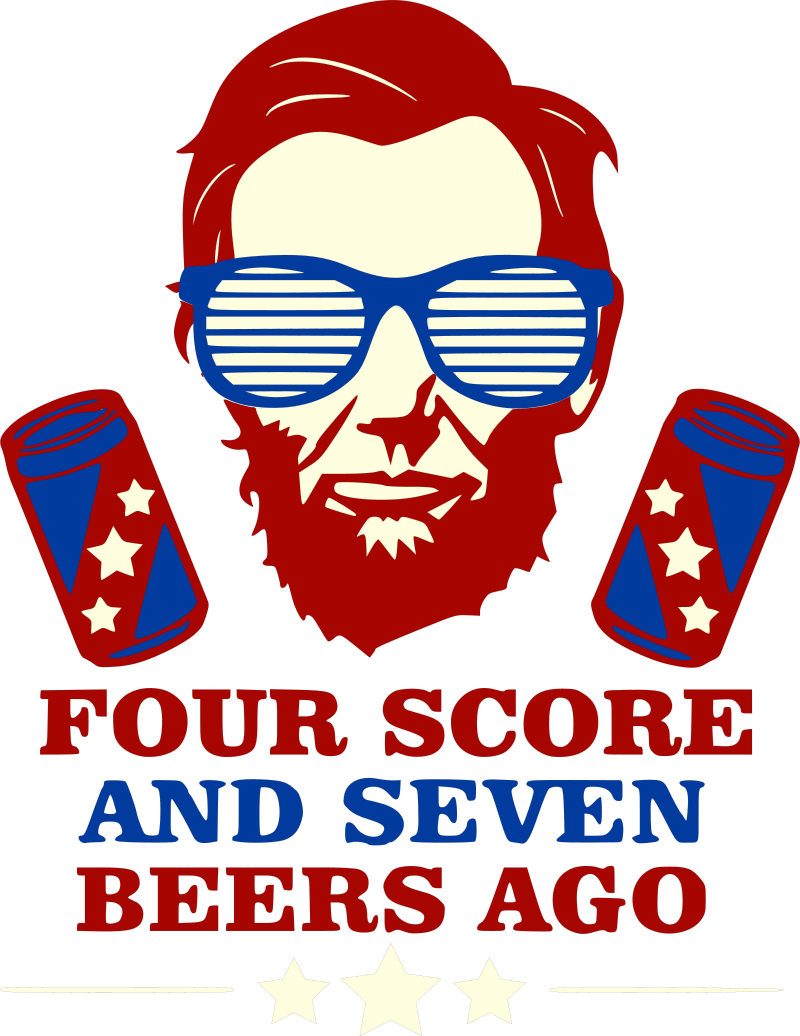 four score and seven beers ago