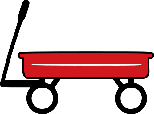 red wagon