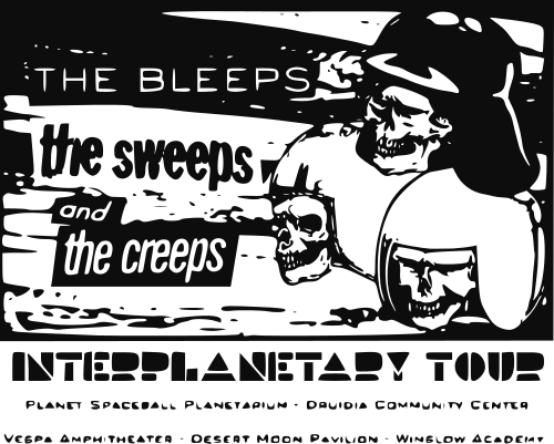 the bleeps the sweeps and the creeps