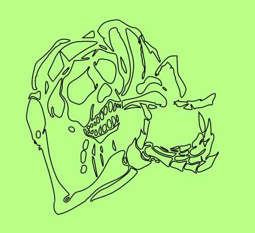 skeleton lastunicorn