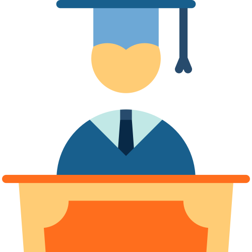 graduate podium