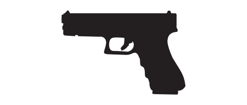 Glock 19 silhouette