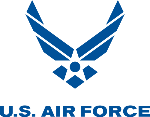 US Air Force Logo Solid Colour logo