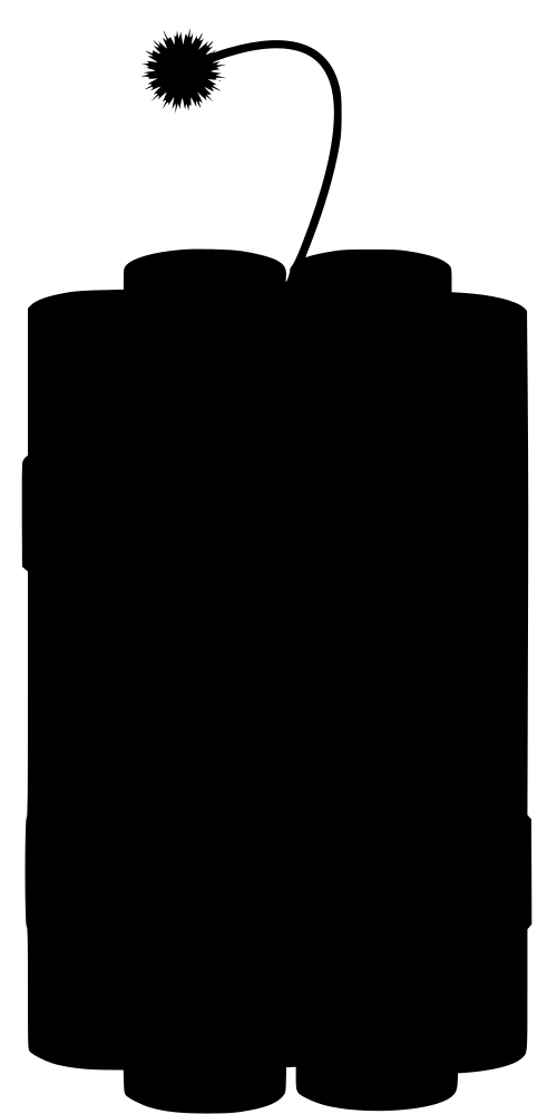 tnt with lit fuse