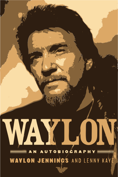 Waylon Jennings 4 colors