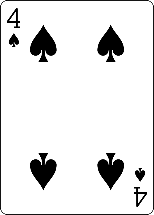 4 of Spades