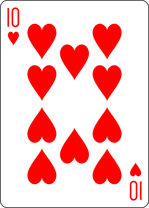 10 of Hearts