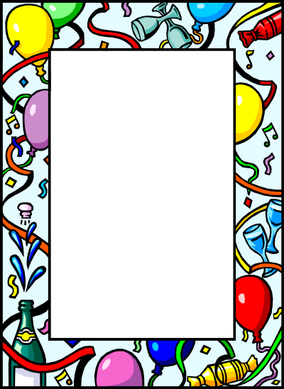 new years frame