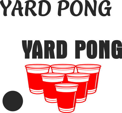 yard pong