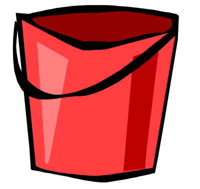 red bucket