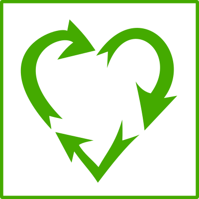 eco green love recycle