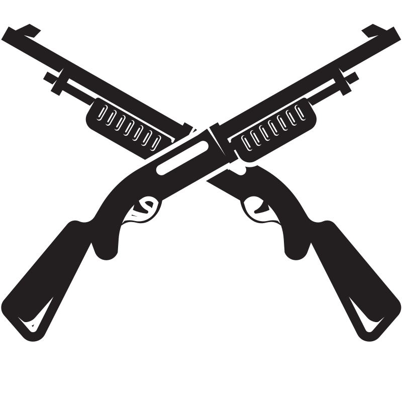 shotguns silhouette 1