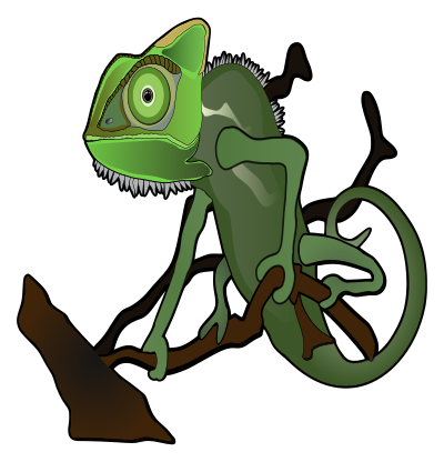 lamatin green chameleon thicklines