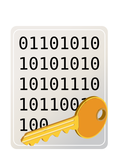 Encrypted file