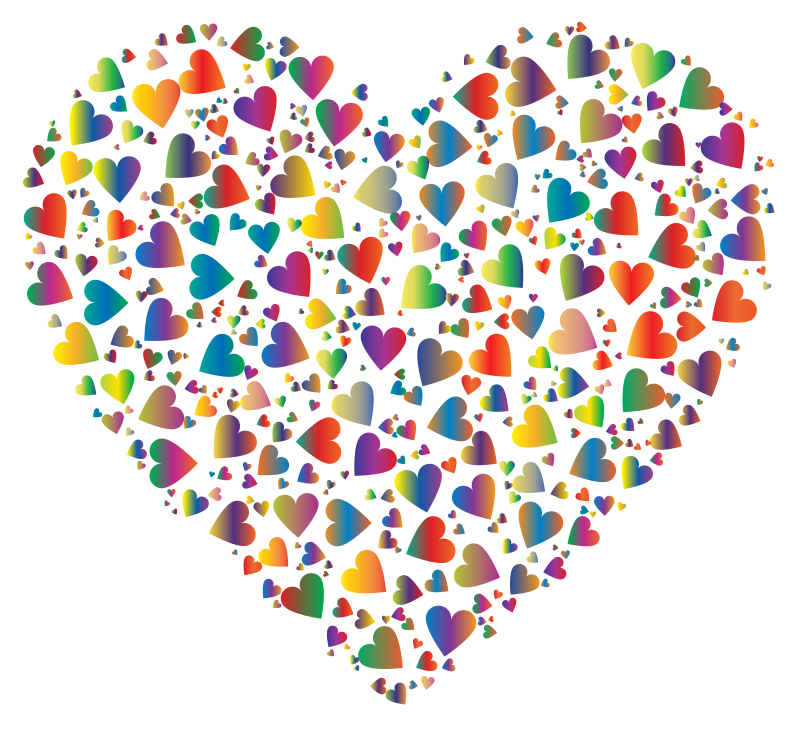 Chaotic Colorful Heart Fractal 4