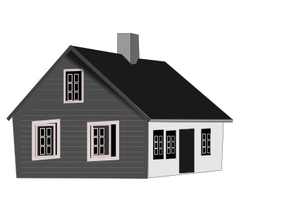 Cape cod house