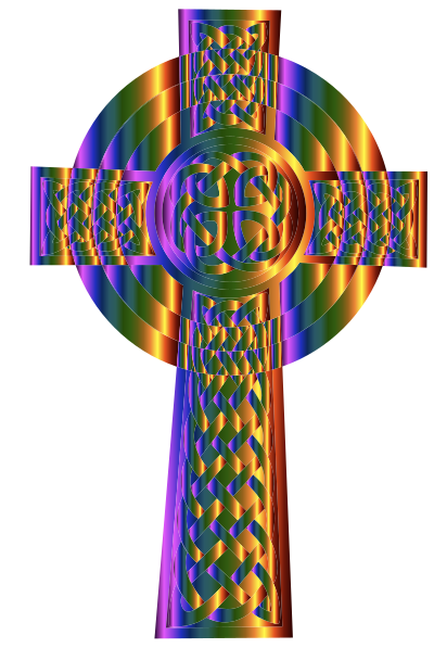 Prismatic Celtic Cross 2