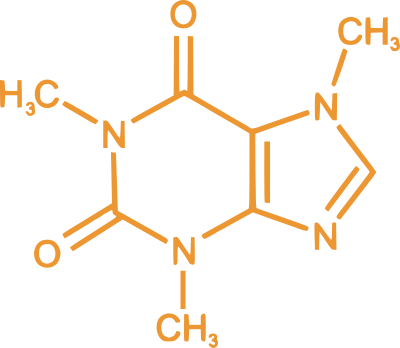 caffeine molecule 1