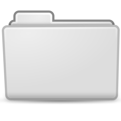matt icons folder white