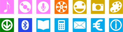 Icons for Android Win8 style