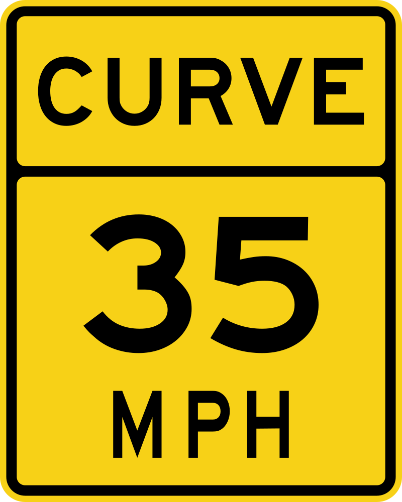 Advisory Curve Speed English
