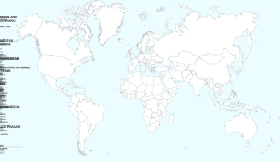openclipartorg political map of the countries of the world in 2018 neutral colors