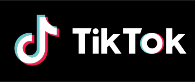 tiktok banner black logo