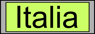Italia sign