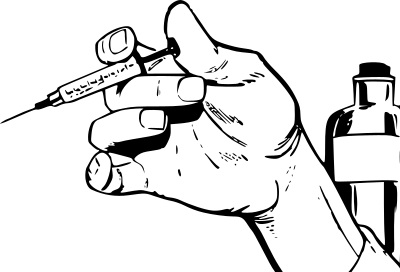 medicalsyringeinhand noborder