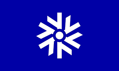 Flag of Toya Hokkaido
