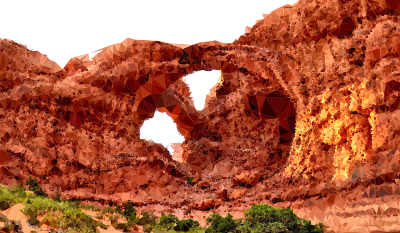 Low Poly Arches National Park