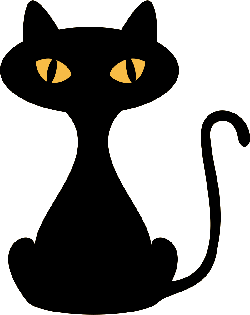halloween black cat