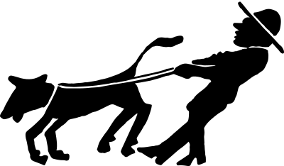 manwalksadog outline