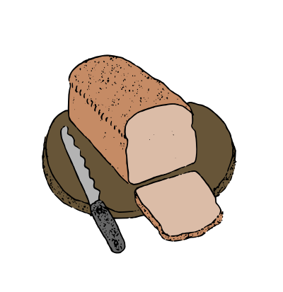 bread loaf slice
