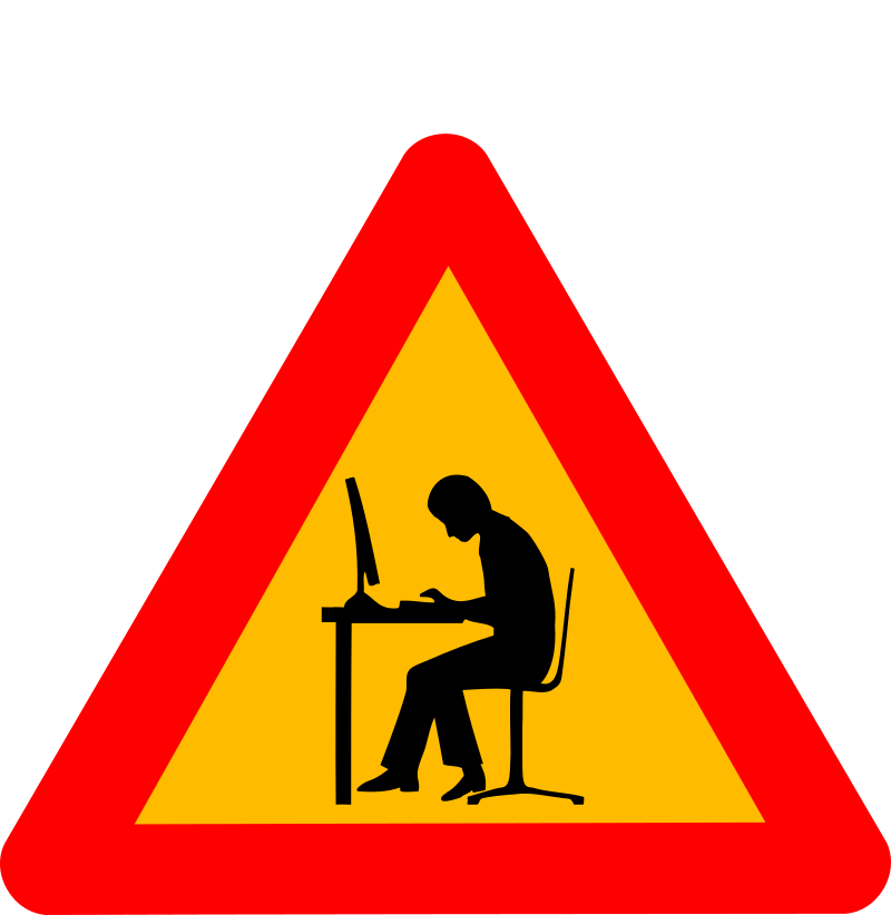 rs caution geek man