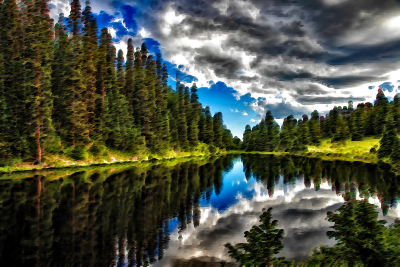 Surreal Lake Irene Colorado