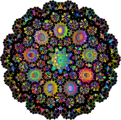 interleaved mandala by henrym derivative polyprismatic