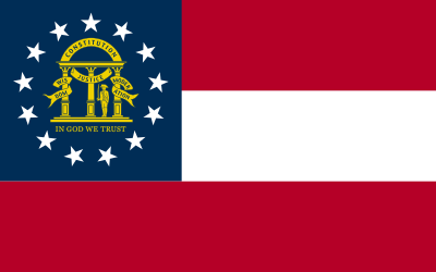 Flag of Georgia 1