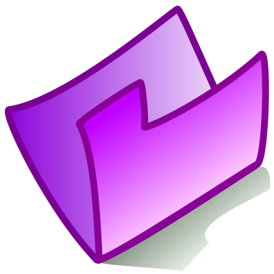 folder violet