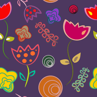 Funky Floral Pattern
